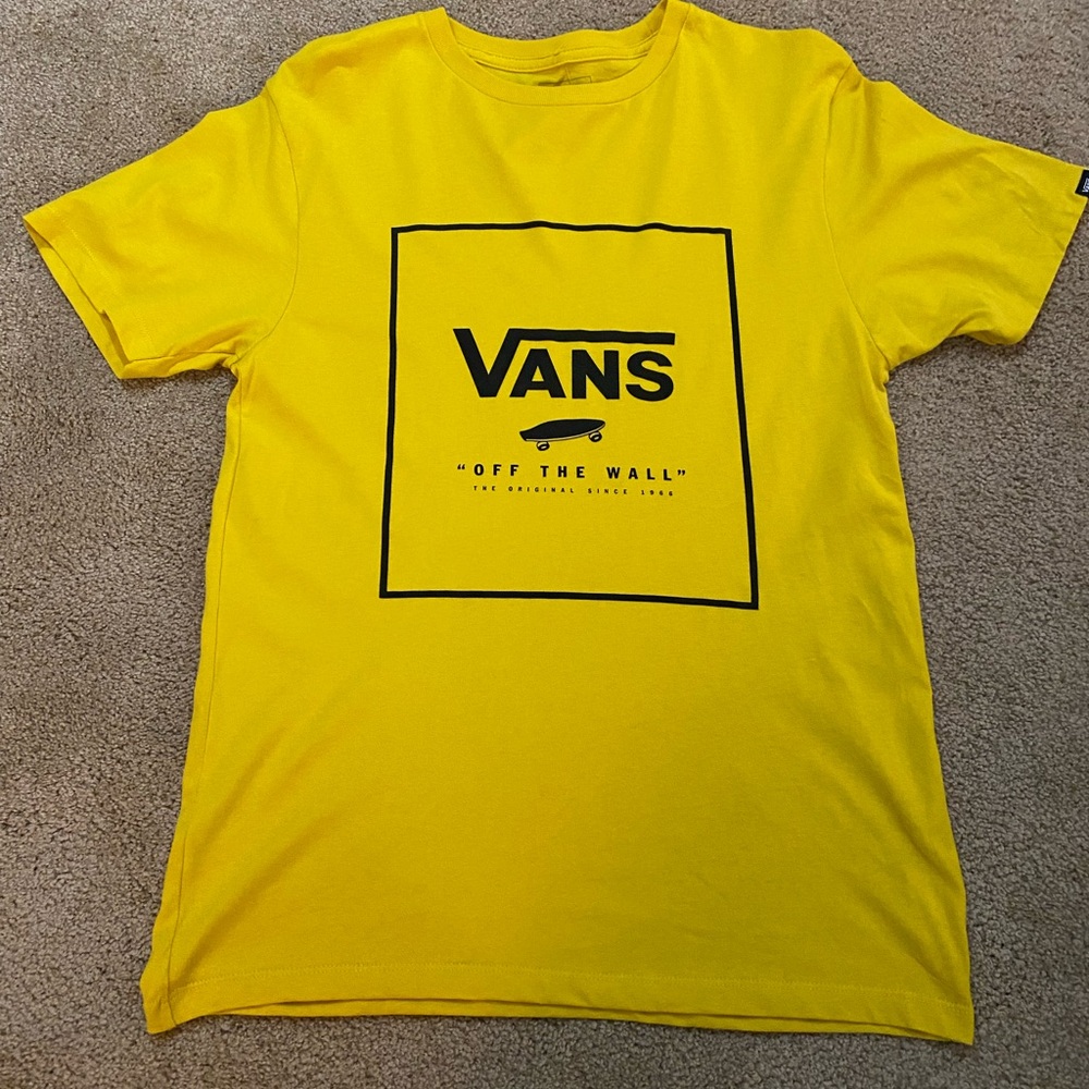 Vans Yellow OTW Box Sulphur Men’s Small NWT